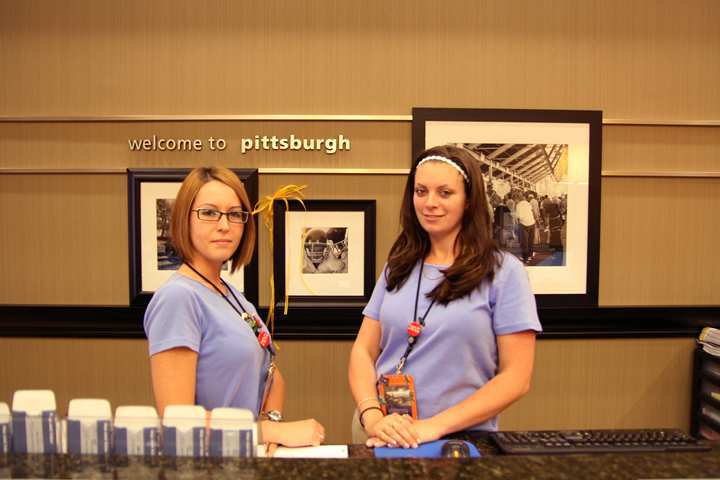 Hampton Inn & Suites Pittsburgh Downtown Interiør billede